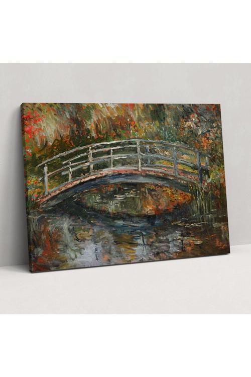 Claude Monet Japon Köprüsü Kanvas Tablo, Claude Monet, Kanvas Tablo, Ev Dekorasyonu