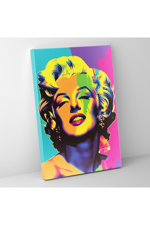 Andy Warhol Marilyn Monroe Kanvas Tablo, Andy Warhol, Kanvas Tablo, Duvar Dekorasyonu