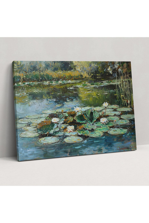 Nilüferler Claude Monet Kanvas Tablo, Claude Monet, Kanvas Tablo