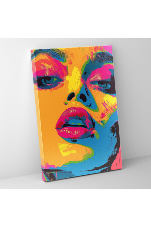 Andy Warhol Pop Art Kanvas Tablo - Andy Warhol, Andy Warhol, Duvar Dekorasyonu, Duvar Tablosu