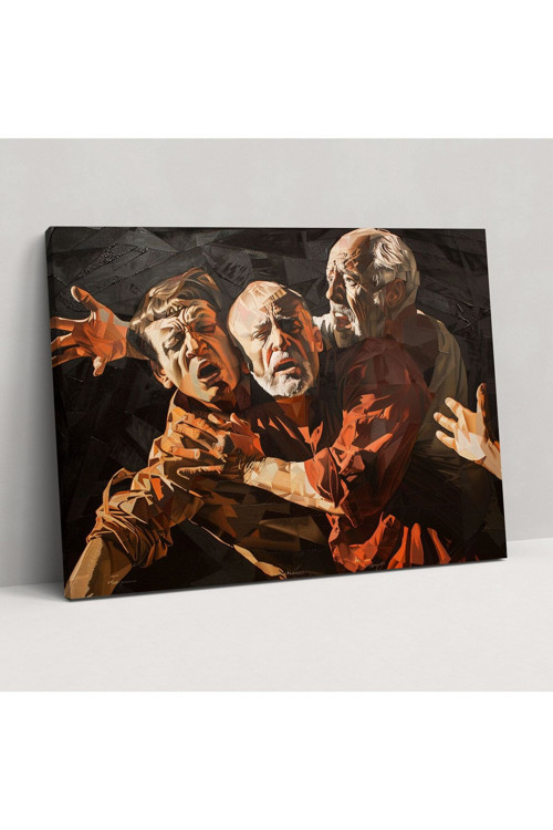 Caravaggio Tarzı Kanvas Tablo - Caravaggio, Kanvas Tablo, Caravaggio Tarzı, Duvar Tablosu