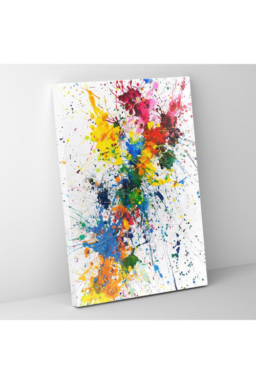 Kaos ve Kontrol Kanvas Tablo, Aksiyon Tablosu, Splatter
