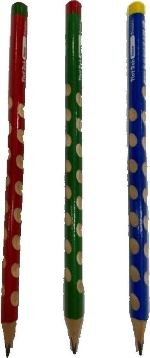 Kurşun Kalem Oluklu Jumbo Üçgen Play-Kk014 (40 Lı Paket)