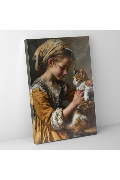 Johannes Vermeer Duvar Tablosu Kanvas Tablo, Johannes Vermeer, Duvar Tablosu, Kanvas Tablo