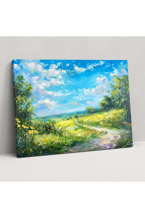 Claude Monet Kırsal Kanvas Tablo, Claude Monet, Duvar Dekorasyonu, Kanvas Tablo