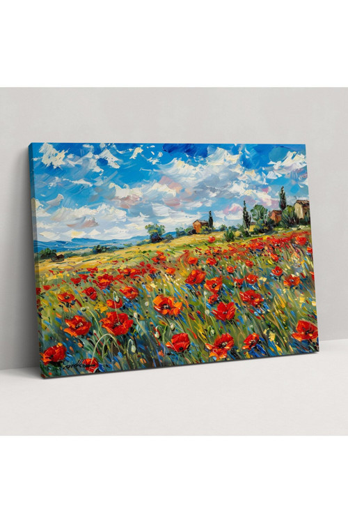 Gelincik Tarlası Kanvas Tablo, Claude Monet, Kanvas Tablo, Kanvas Tablo