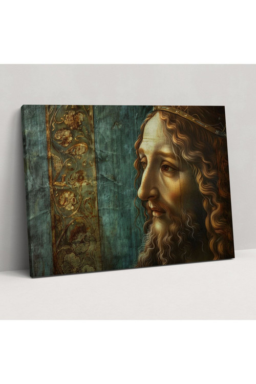 St. John The Baptist Kanvas Tablo, Leonardo Da Vinci, Kanvas Tablo, Duvar Dekorasyonu