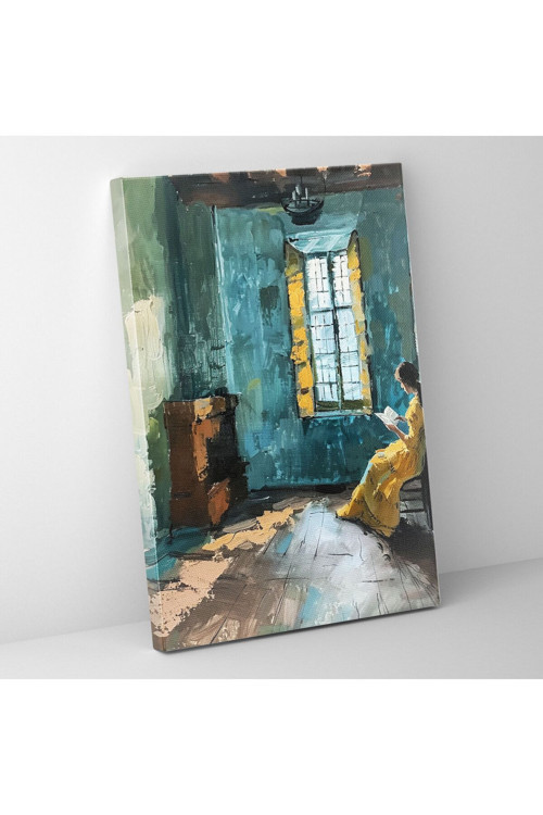 Johannes Vermeer Duvar Tablosu Kanvas Tablo, Johannes Vermeer, Kanvas Tablo