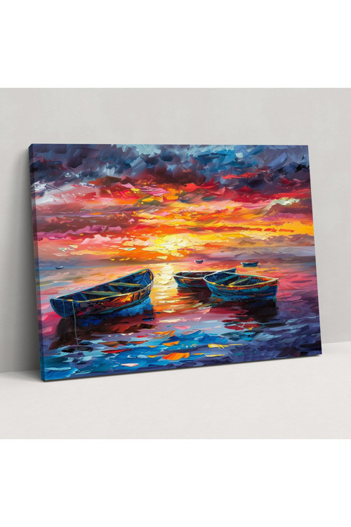 Leonid Afremov Deniz Manzarası Kanvas Tablo, Leonid Afremov, Kanvas Tablo Tablo