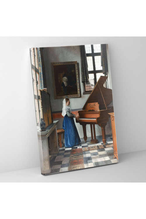 Johannes Vermeer Kanvas Tablo Duvar Dekorasyonu, Johannes Vermeer, Kanvas Tablo