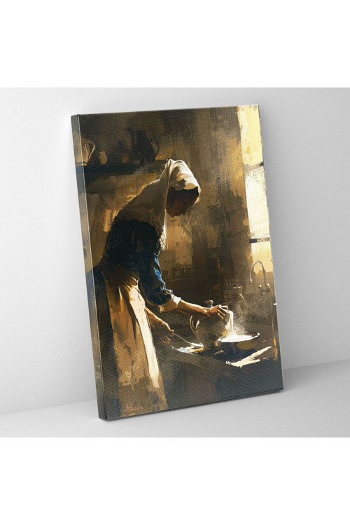 Johannes Vermeer Duvar Tablosu, Johannes Vermeer, Duvar Dekorasyonu, Kanvas Tablo