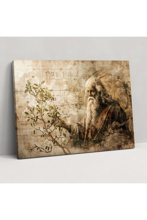 Leonardo Da Vinci Kanvas Tablo - Leonardo Da Vinci, Kanvas Tablo, Ev Dekorasyonu, Kanvas Tablo