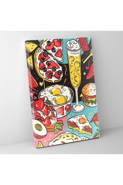 Popart Tarzı Kanvas Tablo - Popart, Kanvas Tablo, Ev Dekorasyonu, Kanvas Tablo Tablo