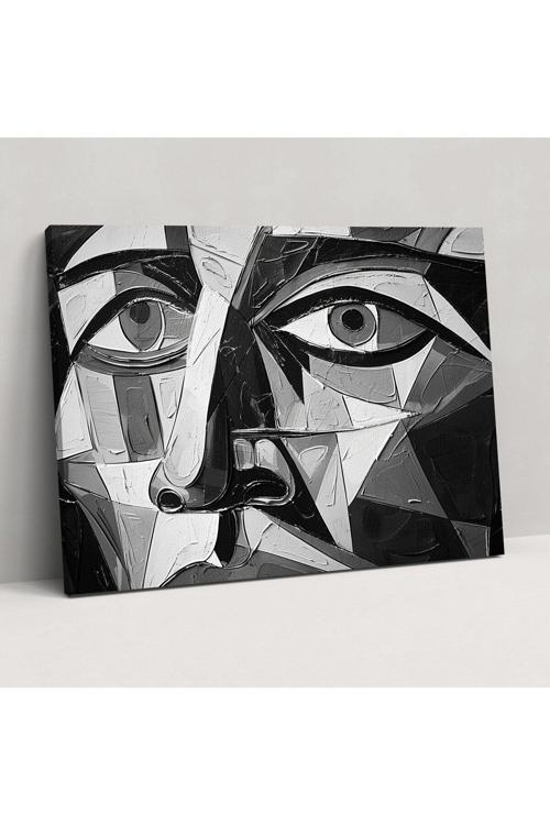 Pablo Picasso Kübizm Portreler Duvar Tablosu, Pablo Picasso, Kanvas Tablo