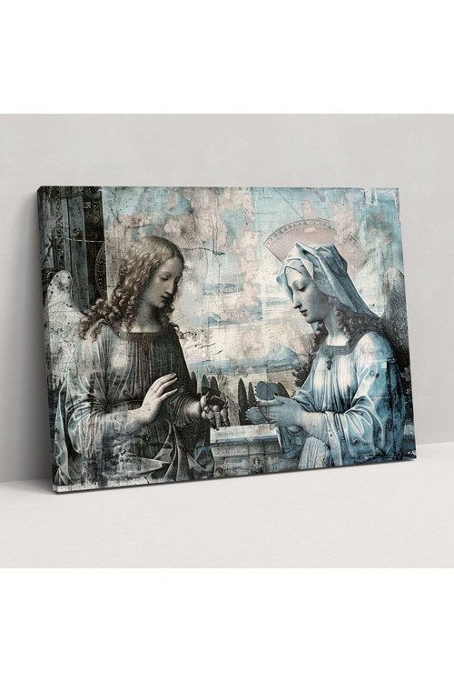 Leonardo Da Vinci Müjde Kanvas Tablo, Leonardo Da Vinci, Duvar Tablosu