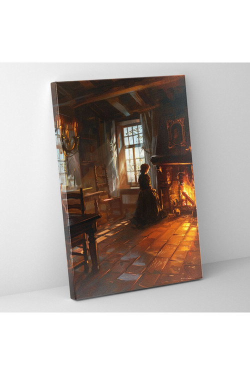 Johannes Vermeer Kanvas Tablo Tablo, Johannes Vermeer, Ev Dekorasyonu, Duvar Tablosu