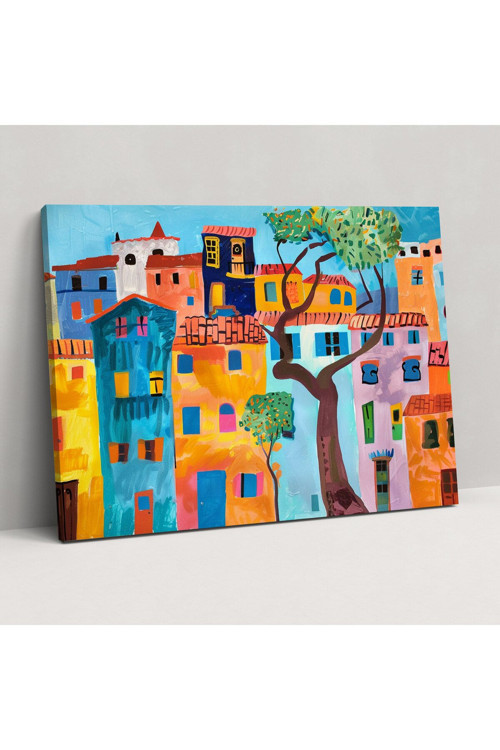 Şehir Manzarası Kentsel Binalar Henri Matisse Kanvas Tablo, Henri Matisse, Kanvas Tablo