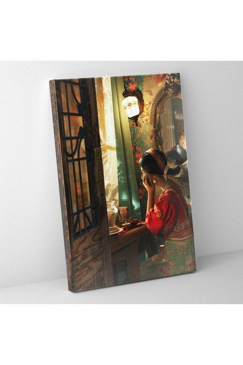 Johannes Vermeer Duvar Tablosu - Johannes Vermeer, Johannes Vermeer, Ev Dekorasyonu, Kanvas Tablo