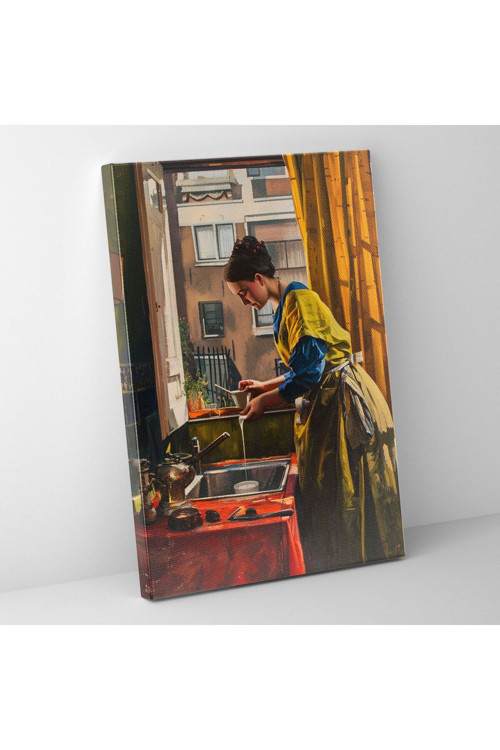 Johannes Vermeer Duvar Tablosu - Johannes Vermeer, Kanvas Tablo, Duvar Dekorasyonu, Kanvas Tablo