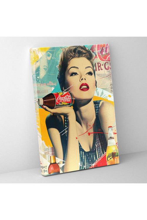 Popart Tarzı Kanvas Tablo - Popart, Kanvas Tablo, Sanat, Ev Dekorasyonu