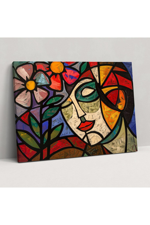 Pablo Picasso Duvar Tablosu, Soyut Şekiller, Pablo Picasso, Ev Dekorasyonu, Kanvas Tablo