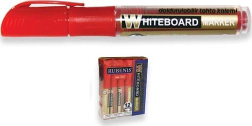 Tahta Kalemi Kartuşlu Kırmızı Rbm-102/K (12 Li Paket)