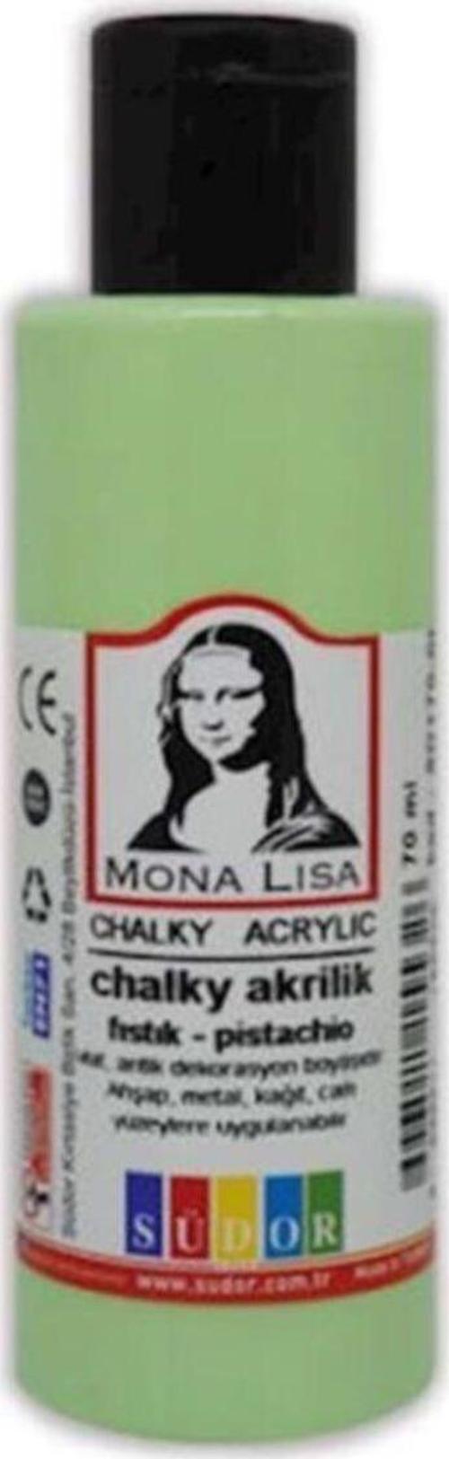 Monalisa Akrilik Boya 70 Ml Fıstık Yeşil Sd170-09 (12 Li Paket)