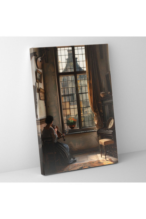 Johannes Vermeer Kanvas Tablo, Johannes Vermeer, Ev Dekorasyonu