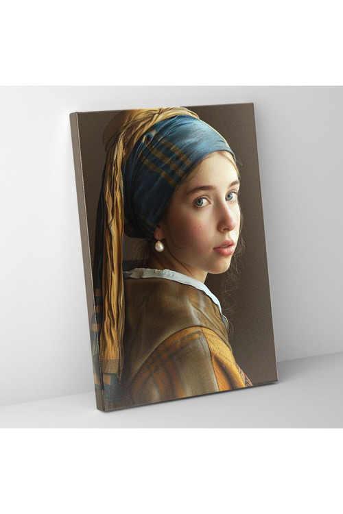 Johannes Vermeer Kanvas Tablo, Johannes Vermeer, Ev Dekorasyonu, Kanvas Tablo Tablo