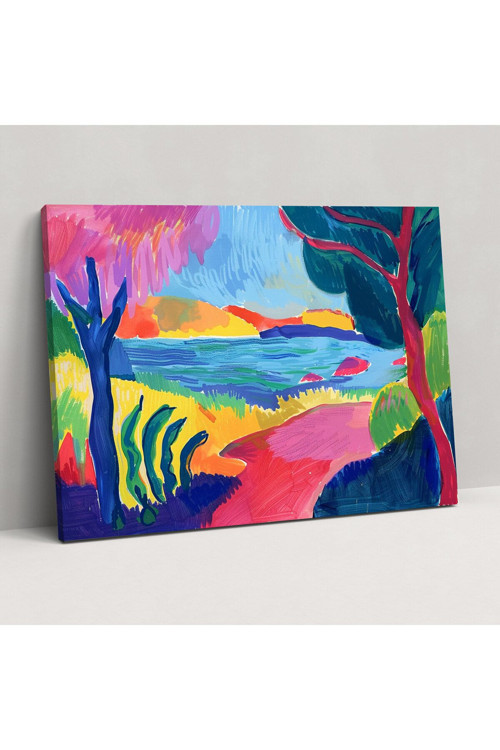 Henri Matisse Manzara Kanvas Tablo, Henri Matisse, Ev Dekorasyonu, Duvar Tablosu