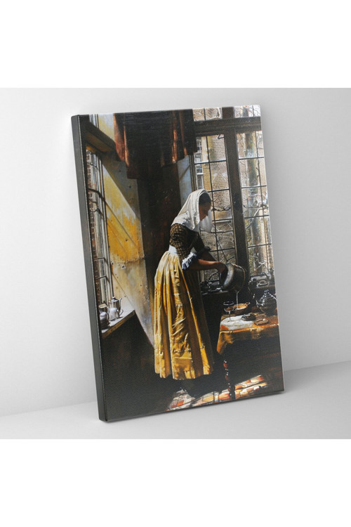 Johannes Vermeer Kanvas Tablo, Johannes Vermeer, Kanvas Tablo