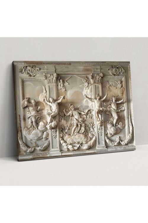 Michelangelo İlahi Figürler Duvar Dekorasyonu, Michelangelo, Duvar Tablosu, Kanvas Tablo