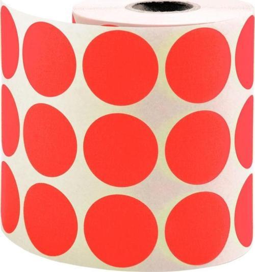 Nokta Etiketi 30 Mm Kırmızı 2000 Li Nokta303306 (6 Rulo)