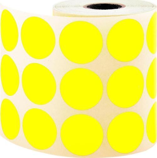 Nokta Etiketi 30 Mm Sarı 2000 Li Nokta303506 (6 Rulo)
