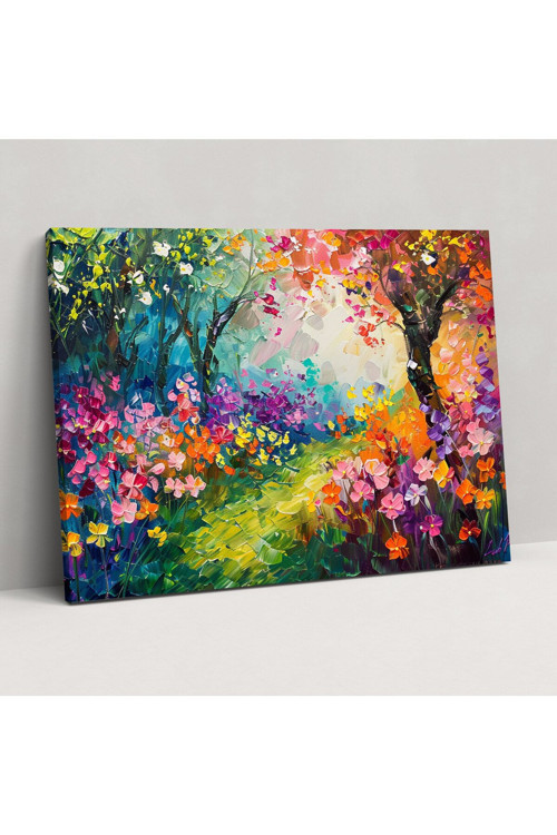 Kaprisli Bahçe Leonid Afremov Kanvas Tablo, Leonid Afremov, Ev Dekorasyonu
