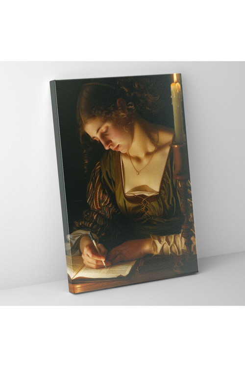 Johannes Vermeer Duvar Dekorasyonu Kanvas Tablo, Johannes Vermeer, Ev Dekorasyonu