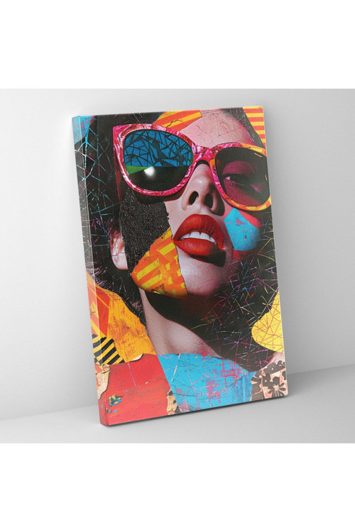 Popart Tarzı Kanvas Tablo - Popart, Ev Dekorasyonu, Kanvas Tablo, Popart Tarzı