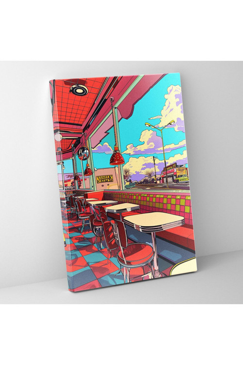 Popart Tarzı Kanvas Tablo - Popart, Ev Dekorasyonu, Popart Tarzı, Duvar Tablosu