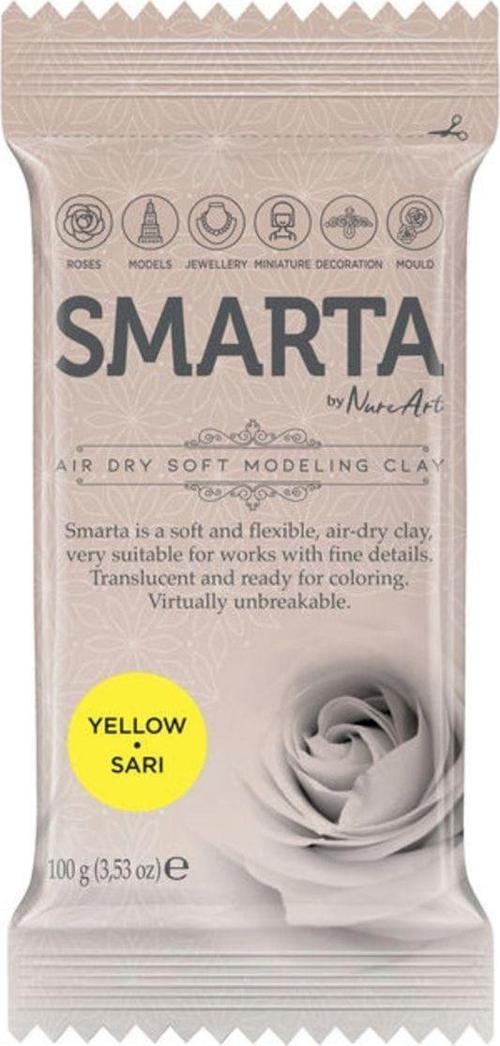Akıllı Model Hamuru (Modelleme Hamuru) Sanat Kili Sarı 100 Gram (6 Lı Paket) 30000105