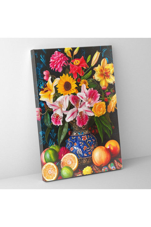 Frida Kahlo Tarzı Kanvas Tablo - Frida Kahlo, Duvar Tablosu, Ev Dekorasyonu, Duvar Dekorasyonu