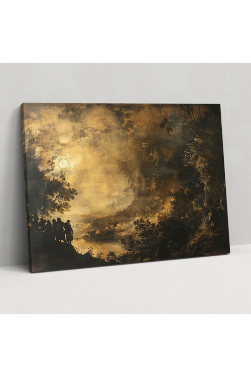 Rembrandt İncil Sahnesi Duvar Dekorasyonu, Rembrandt, Ev Dekorasyonu, Kanvas Tablo