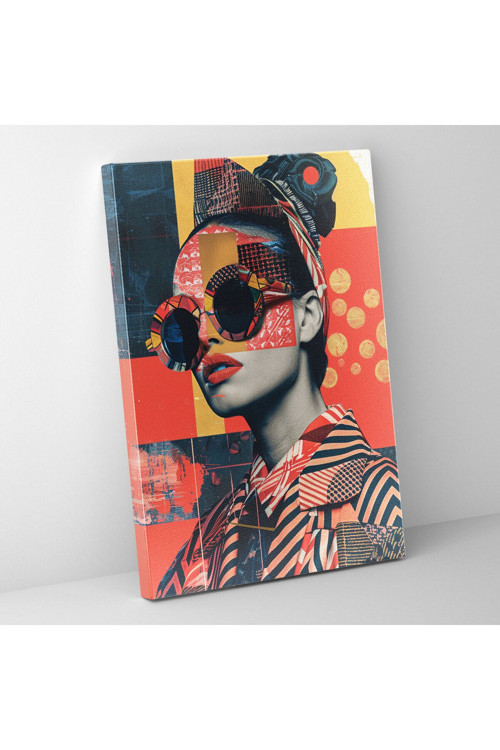 Çağdaş Popart Tarzı Kanvas Tablo - Popart, Kanvas Tablo, Duvar Dekorasyonu, Popart Tarzı