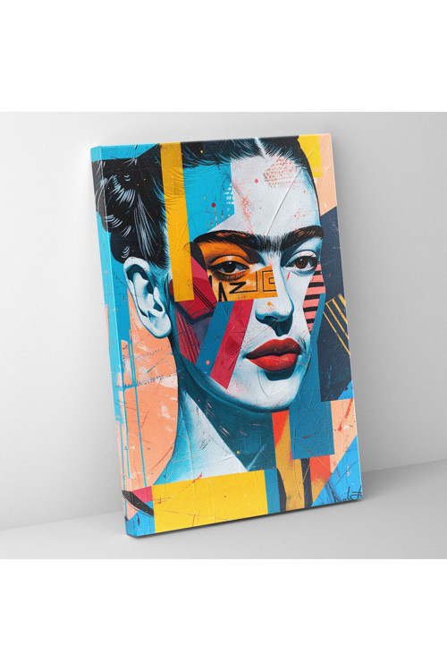 Frida Kahlo Tarzı Kanvas Tablo - Frida Kahlo, Duvar Tablosu, Frida Kahlo Tarzı, Kanvas Tablo
