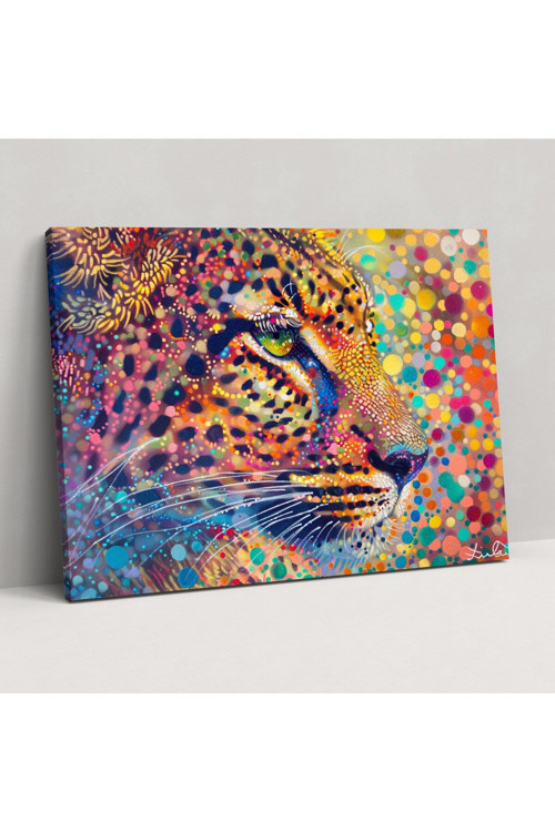 Pointillism Hayvan Sihirli Duvar Tablosu, Pointillism, Kanvas Tablo
