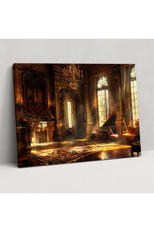 Rembrandt Kanvas Tablo, Barok İç Duvar Tablosu, Rembrandt, Kanvas Tablo