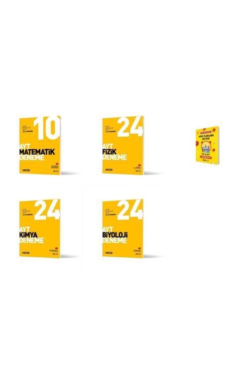 Hız Yayınları Ayt Matematik Fizik Kimya Ve Biyoloji 4Lü Deneme Seti
