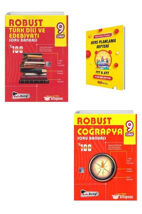 Kafa Dengi Yayınları 9. Sınıf Robust Edebiyat Ve Coğrafya Soru Bankası