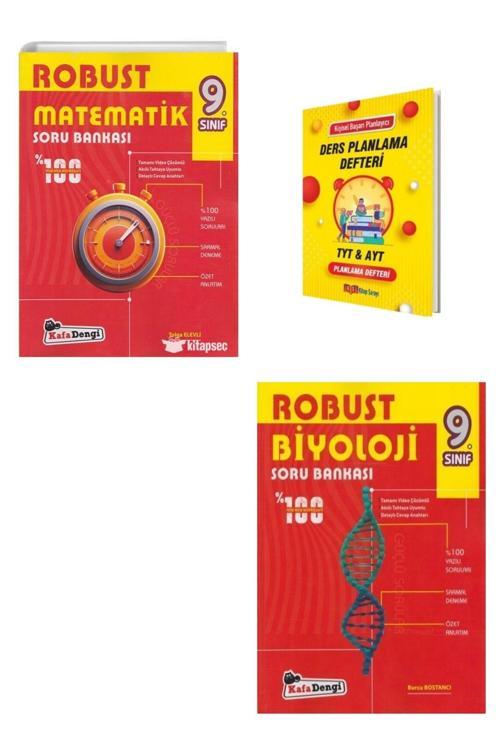 Kafa Dengi Yayınları 9. Sınıf Robust Matematik Ve Biyoloji Soru Bankası