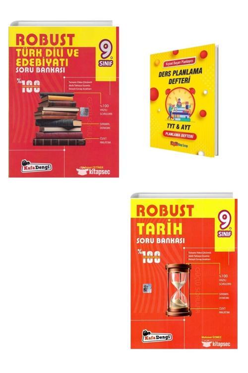 Kafa Dengi Yayınları 9. Sınıf Robust Edebiyat Ve Tarih Soru Bankası