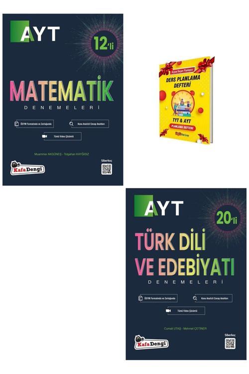 Kafa Dengi Yayınları Ayt Denemeler Matematik Ve Edebiyat